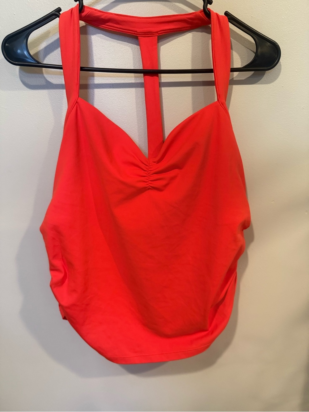 Women's Coral Tank Top with T-Back Detail